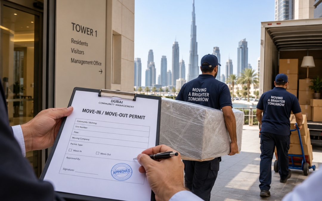 Move-In / Move-Out Permit in Dubai: The Complete Moving Permit and NOC Guide