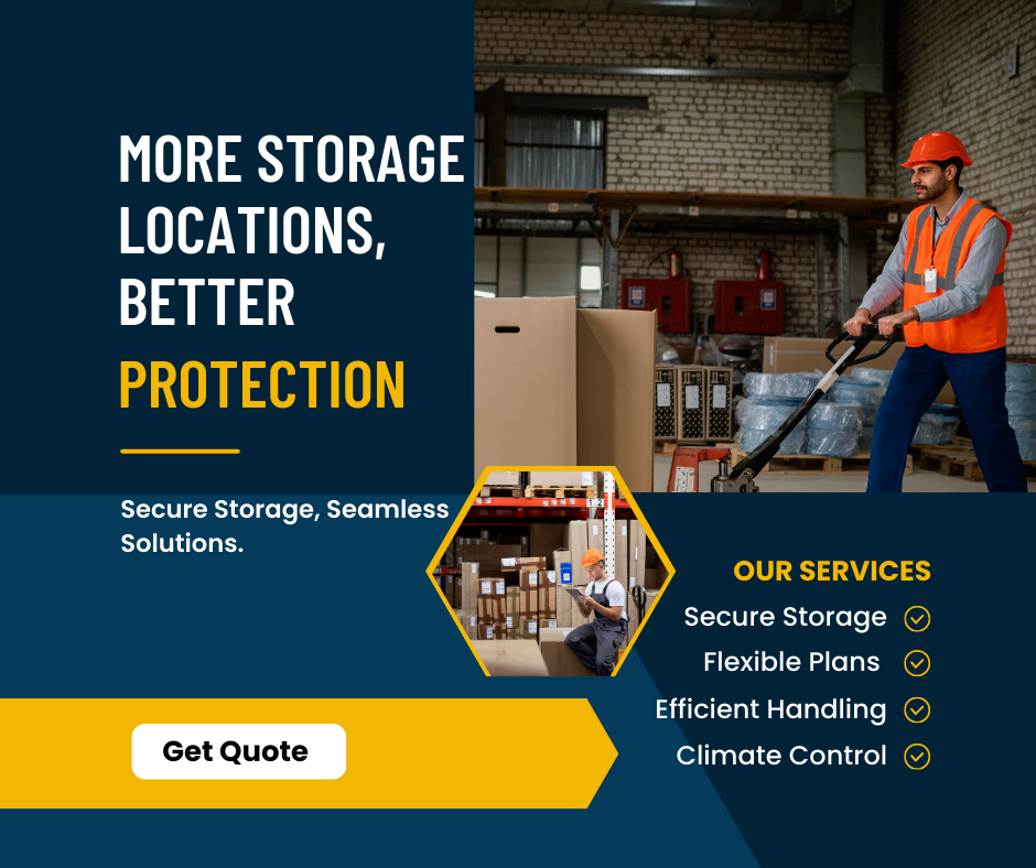 White Orange and Black Modern Moving Services Facebook Post 6